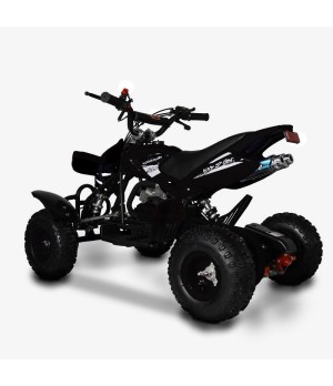 Mini Quad KXD M4 49cc Dragon File - Colore Nero - Vista Posteriore