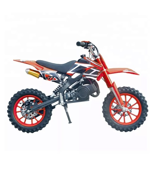 Mini Cross ECO 49cc - Colore Rosso - Vista Laterale Destra