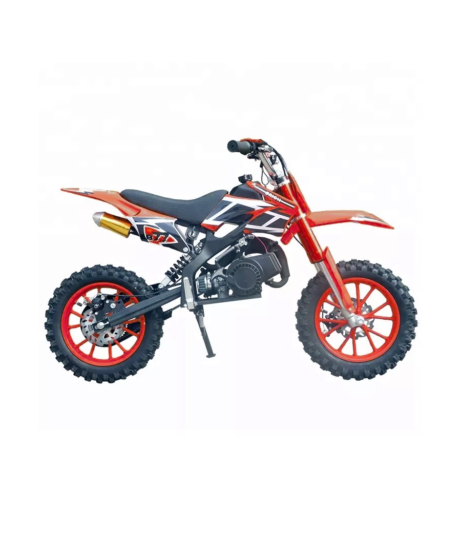 Mini Cross ECO 49cc - Colore Rosso - Vista Laterale Destra