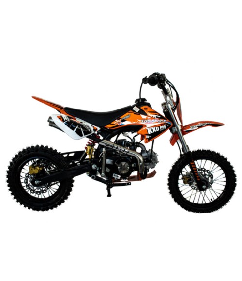 PitBike KXD 607 14/12 - Colore Arancione - Vista Laterale Destra