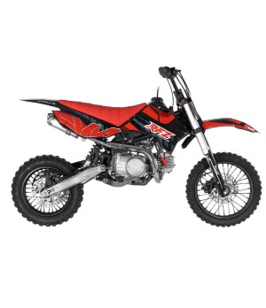 Pit BIke Apollo RFZ Gazelle 125cc 14/12 Auto - Colore Rosso - Vista Laterale Destra