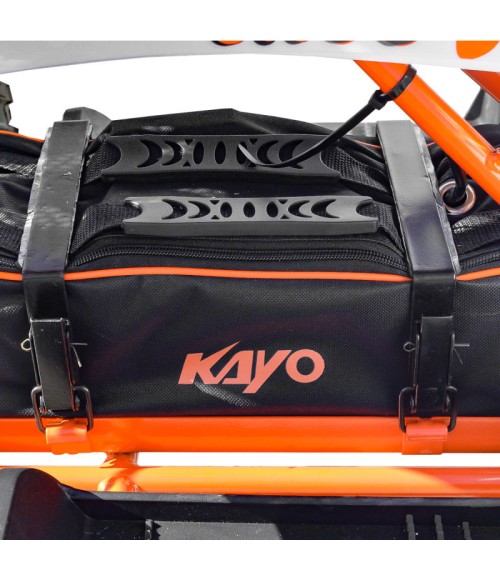 Mini Quad E-ATV Kayo EA50 500W 36V Ruote 6" - Dettaglio Vano Batterie