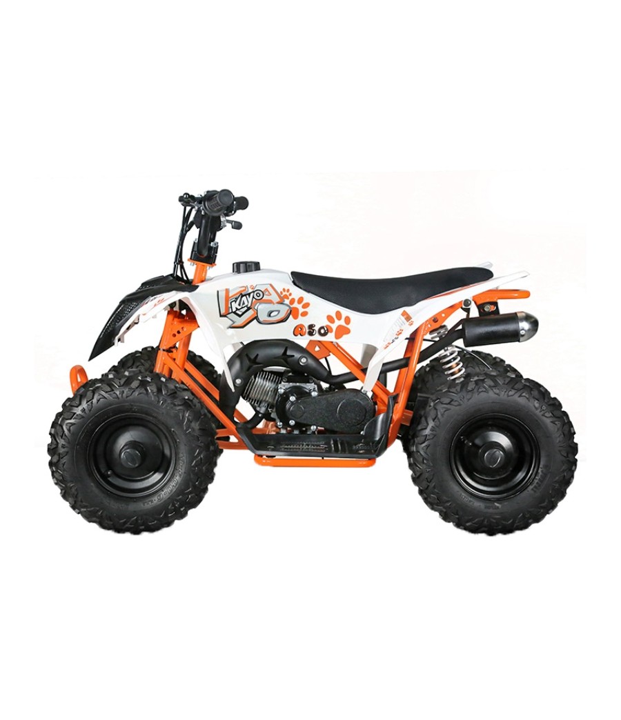 Mini Quad Kayo A50 50cc per il divertimento in sicurezza dei bambini