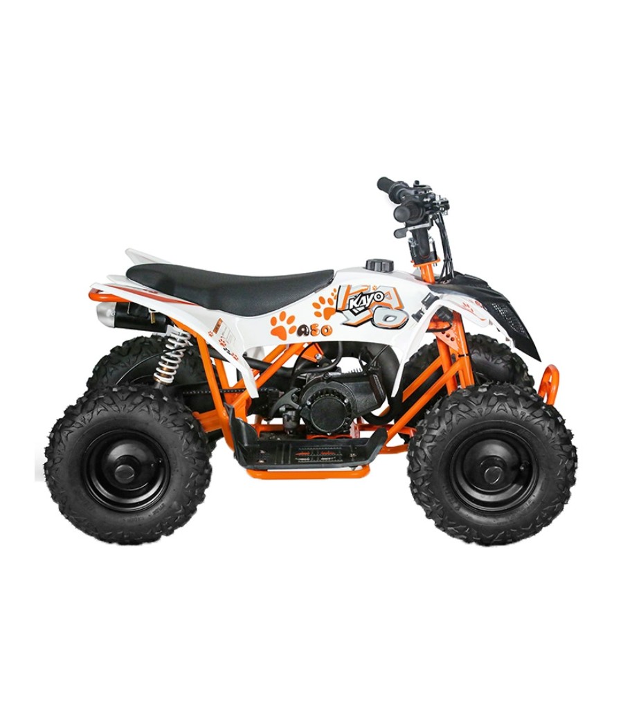 Mini Quad 50cc XXL Ruote 6 Accenzione a Strappo Quad Bambini Miscela