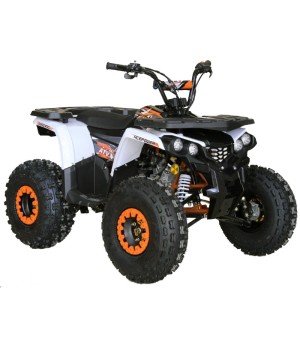 Quad EGL TomaHawk 125cc Ruota 8" - Colore Arancione - Vista Frontale Destra