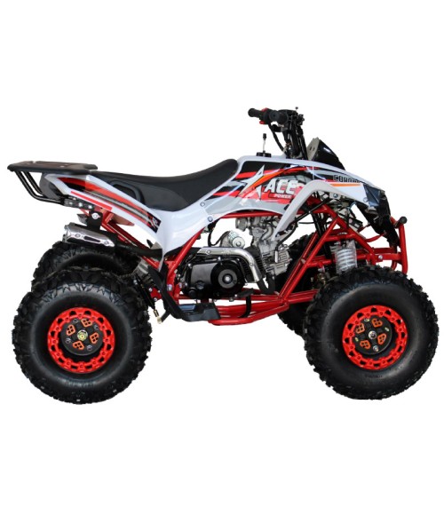 Quad EGL ACE 125cc Ruota 8" - Colore Rosso - Vista Laterale Destra