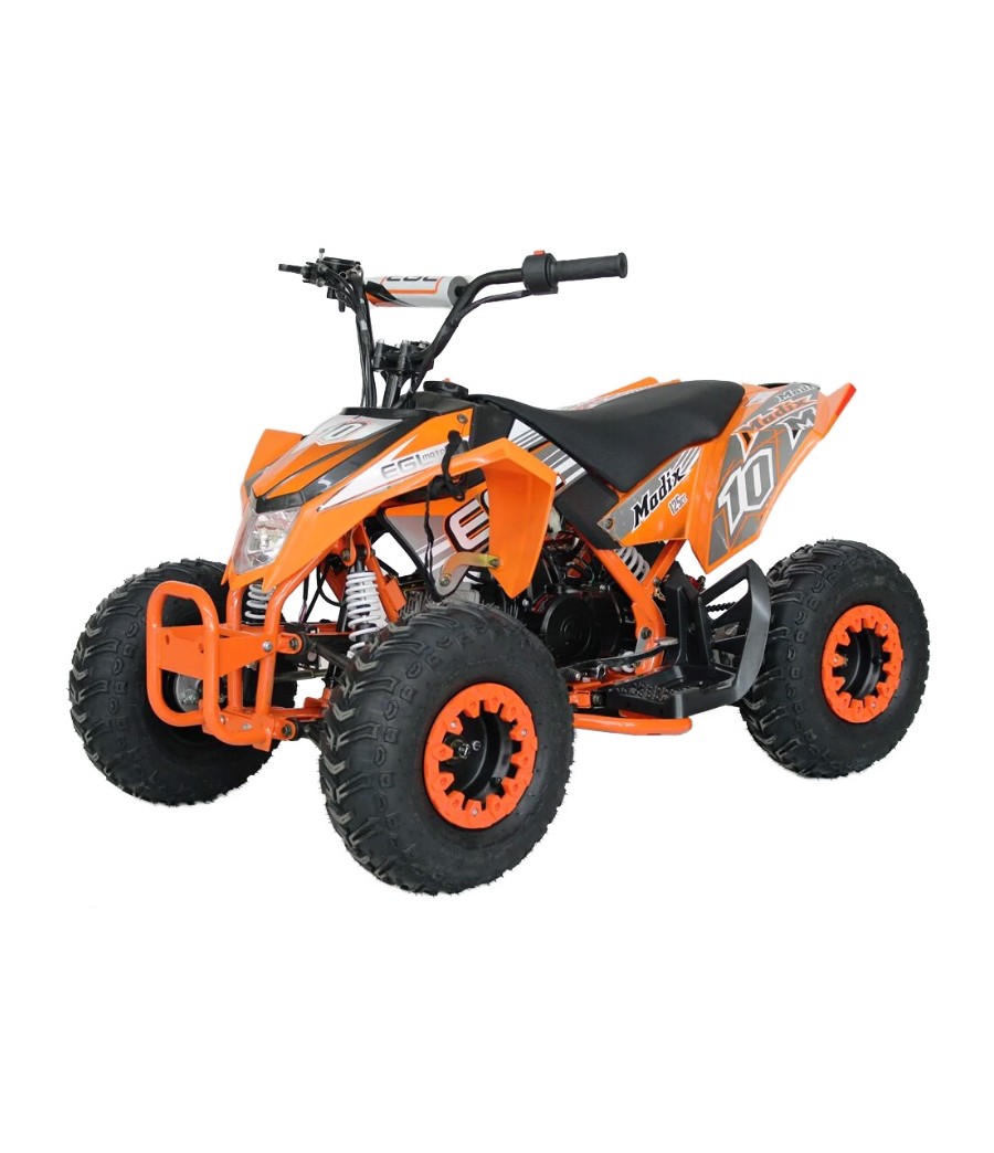 Quad EGL Madix 125cc Ruota 8" - Colore Arancione - Vista Frontale Sinistra