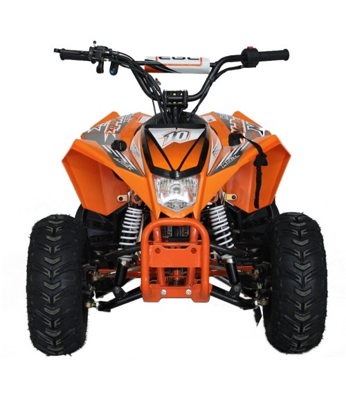 Quad EGL Madix 125cc Ruota 8" - Colore Arancione - Vista Frontale