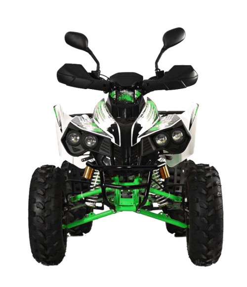 Quad KXD Discovery 010D 200cc - Colore Verde - Vista Frontale