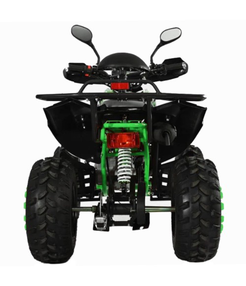 Quad KXD Discovery 010D 200cc - Colore Verde - Vista Posteriore