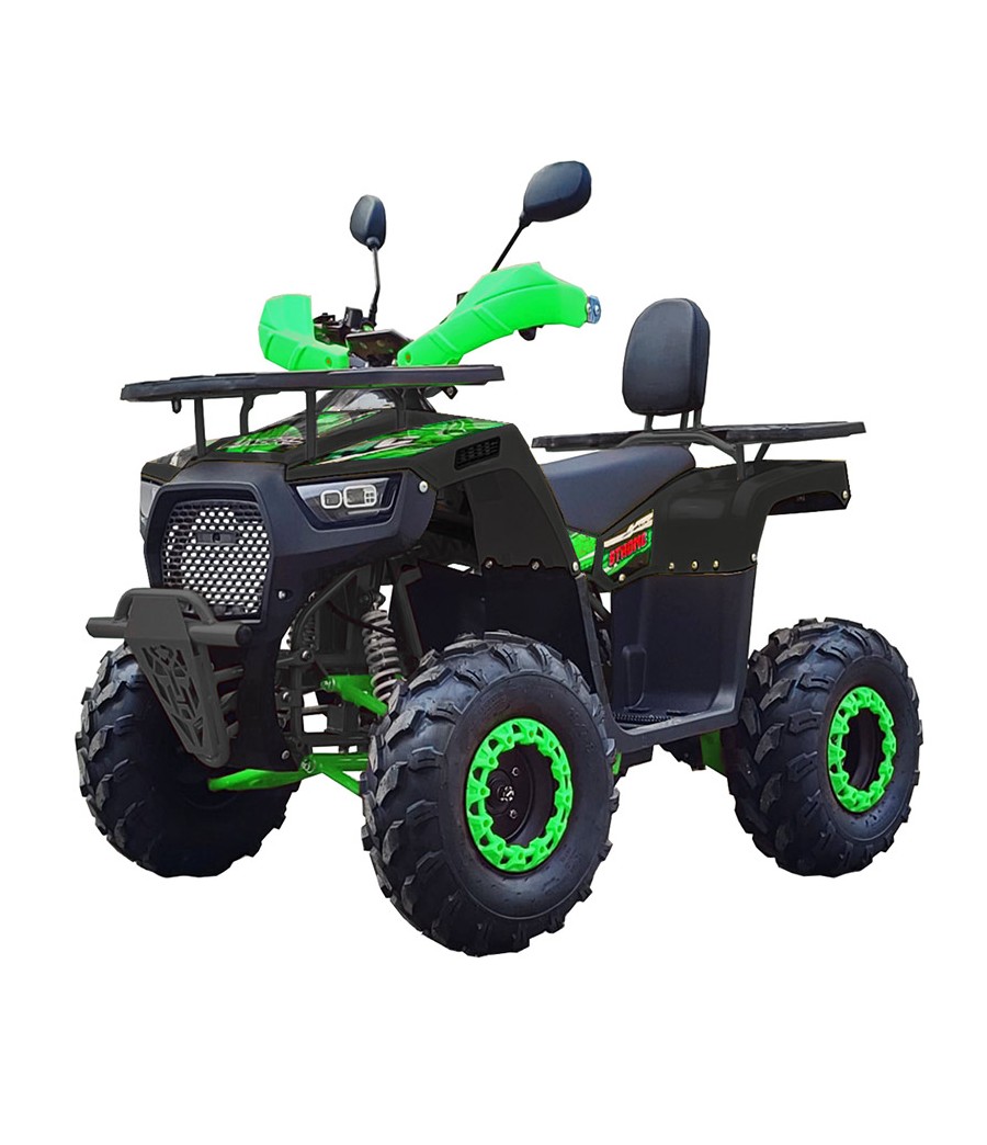 Quad NCX Angry 1500W R8 - Colore Verde - Vista Frontale Sinistra