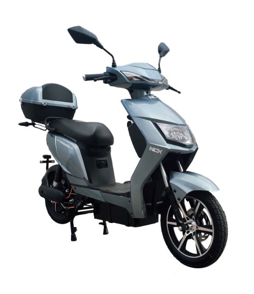 Scooter Elettrico NCX Rider EVO 800W Targabile - Colore Grigio- Vista Frontale Destra