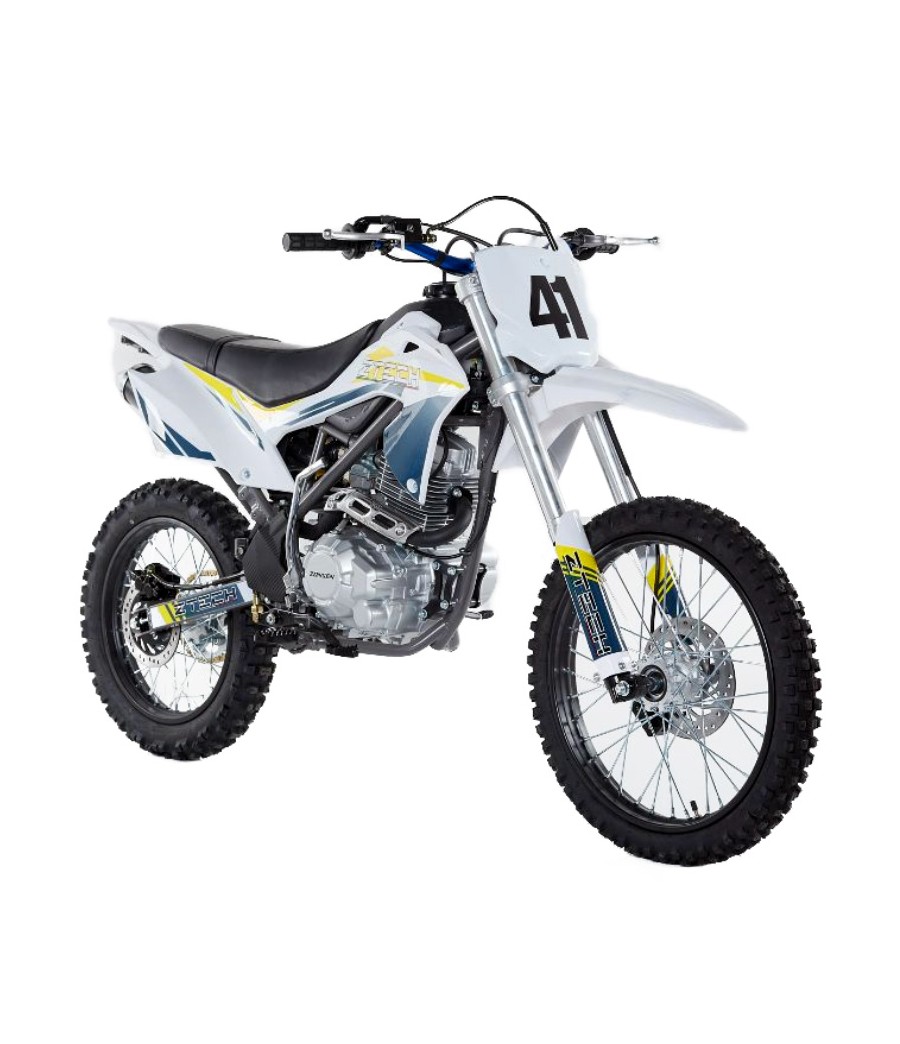 Pitbike Ztech Diabolik 150cc 19/16 4 Marce - Vista Frontale Destra