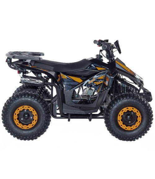 Quad KXD Naples 125cc Ruota 7" - Colore Arancione - Vista Laterale Destra