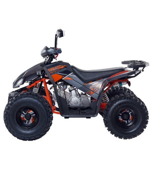 Quad Ztech Coyote 125cc R8 - Colore Arancione - Vista Laterale Sinistra